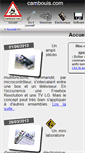 Mobile Screenshot of cambouis.com